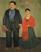 Two People Frida Kahlo
